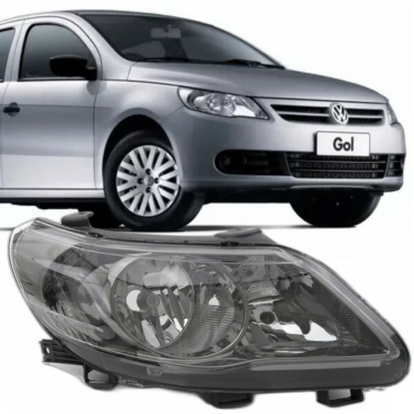 Farol Gol G5 2009 a 2013 Direito Manual Cromo Onix Foco Duplo