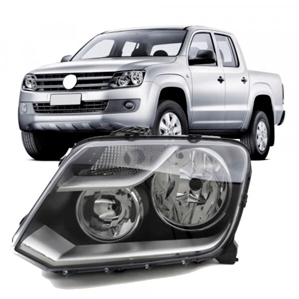 Farol Amarok 2011 a 2023 Esquerdo 5 Pinos