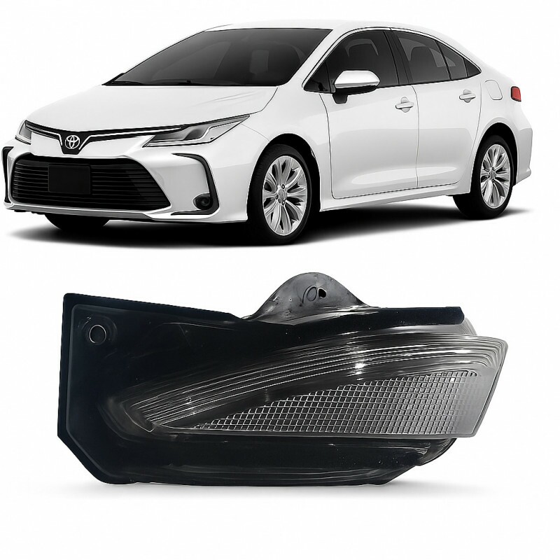 Pisca Retrovisor Corolla 2020 a 2022 Esquerdo Pisca Retrovisor Corolla 2020 a 2022 Esquerdo