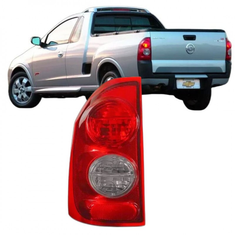 Lanterna Montana 2003 a 2010 Traseira Esquerdo Bicolor