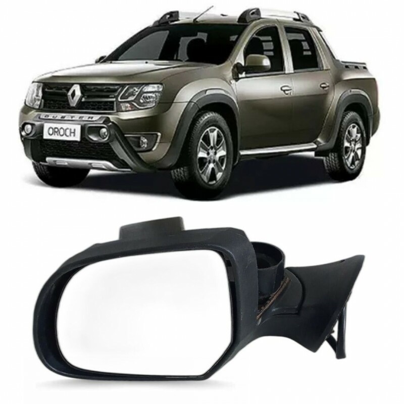 Retrovisor Renault Duster Oroch 2016 a 2020 Esquerdo Elétrico Retrovisor Renault Duster Oroch 2016 a 2020 Esquerdo Elétrico