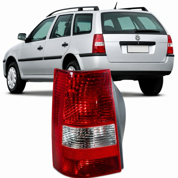 Lanterna Parati G3 2003 a 2005 Traseiro Esquerdo Cristal Bicolor Lanterna Parati G3 2003 a 2005 Traseiro Esquerdo Cristal Bicolor