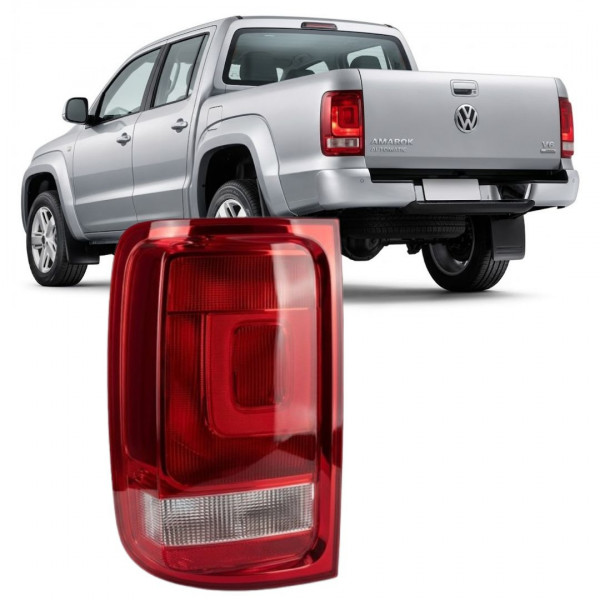 Lanterna Amarok 2011 a 2016 Traseiro Esquerdo Bicolor Sem Led Arteb Lanterna Amarok 2011 a 2016 Traseiro Esquerdo Bicolor Sem Led Arteb