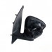 Retrovisor Strada 2020 a 2024 Esquerdo 4p Manual Sem Pisca Liso preto