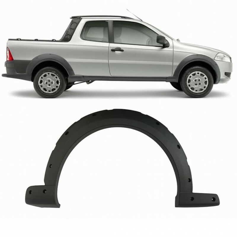 Moldura Para Lama Strada Working 2008 a 2020 Dianteiro Direito