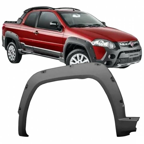 Moldura Para lama Strada Adventure 2017 a 2018 Dianteiro Esquerdo Moldura Para lama Strada Adventure 2017 a 2018 Dianteiro Esquerdo
