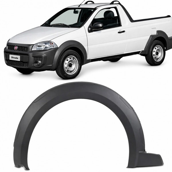 Moldura Para Lama Strada 2013 a 2018 Dianteiro Esquerdo