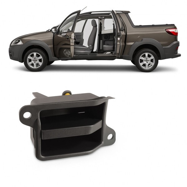 Fechadura Porta Traseira Fiat Strada 2014 a 2020 Direita Fechadura Porta Traseira Fiat Strada 2014 a 2020 Direita