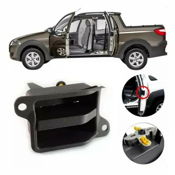 Fechadura Porta Traseira Fiat Strada 2014 a 2020 Direita