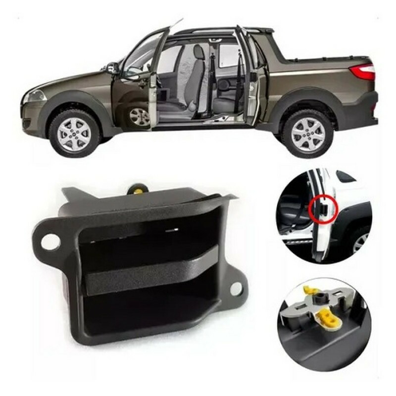 Fechadura Porta Traseira Fiat Strada 2014 a 2020 Direita