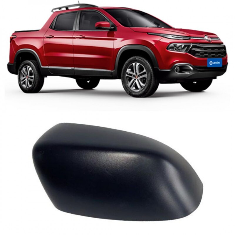Capa Retrovisor Fiat Toro 2016 a 2023 Lado Direito