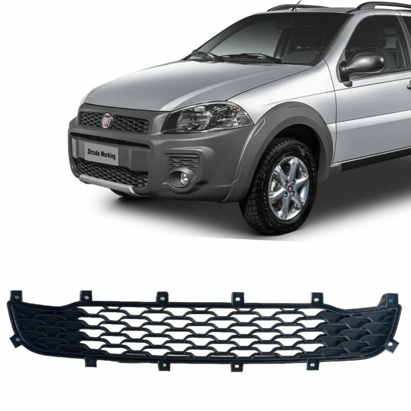 Grade Inferior Para-Choque Strada Working 2014 a 2020 Preto Original