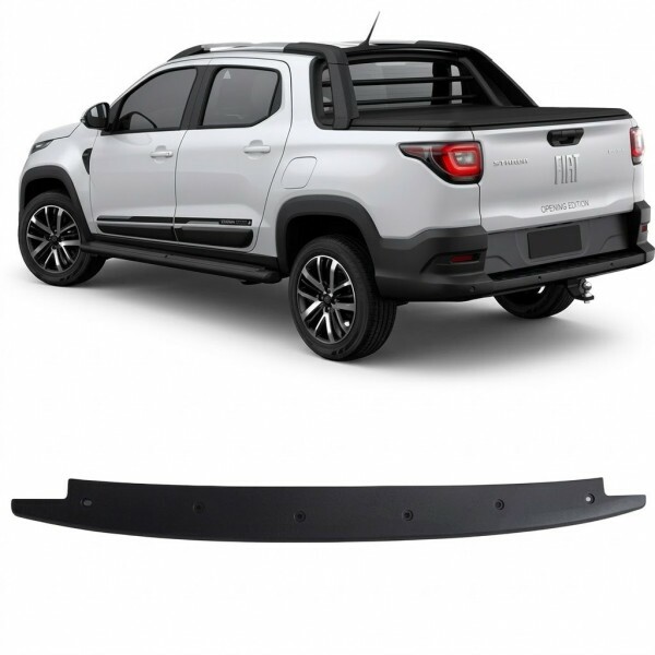 Moldura Superior Tampa  Carroceria Nova Strada 2020 a 2024 Traseira