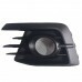 Moldura Farol Milha Gol G7 2017 a 2018 Esquerdo Preto