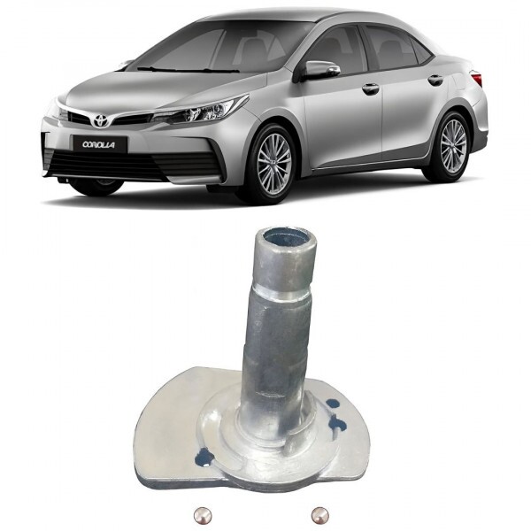 Torre Retrovisor Corolla 2009 a 2014 Esquerdo Retrátil