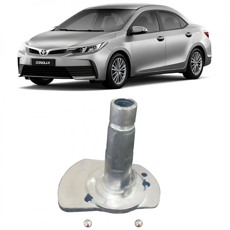 Torre Retrovisor Corolla 2009 a 2014 Esquerdo Retrátil