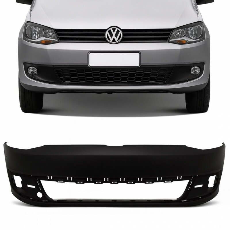 Para Choque Fox SpaceFox 2011 a 2014 Dianteiro Preto Liso C/Furo Para Choque Fox SpaceFox 2011 a 2014 Dianteiro Preto Liso C/Furo