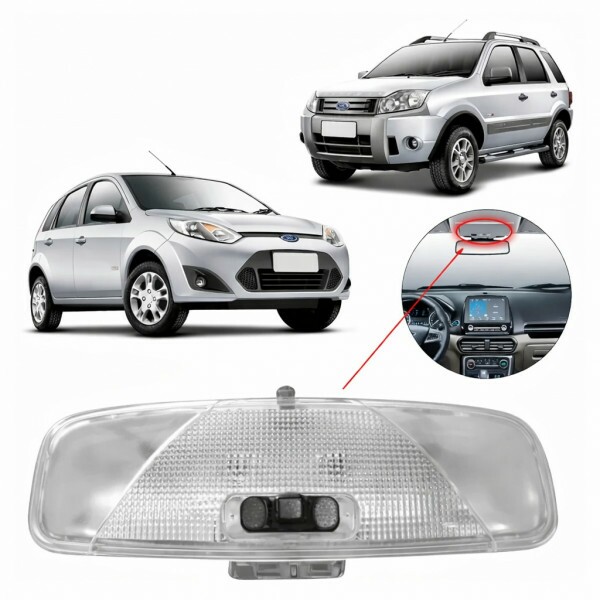 Lanterna Interna Teto Fiesta 2002 a 2007 Ecosport 2005 a 2007 Courier 2001 a 2009 Lanterna Interna Teto Fiesta 2002 a 2007 Ecosport 2005 a 2007 Courier 2001 a 2009