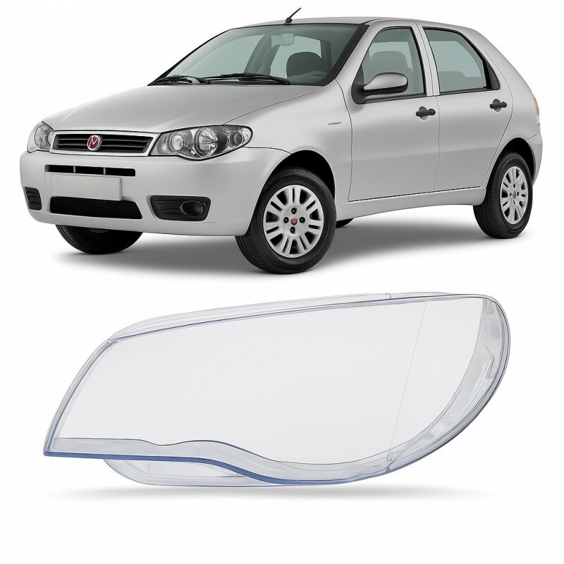 Lente do Farol Palio 2004 a 2015 Lado Esquerdo (Zoião)