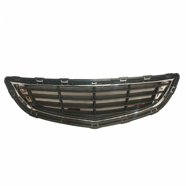 Grade Radiador Inferior Onix Lt Ltz 2013 a 2016  Preto Moldura Cromada