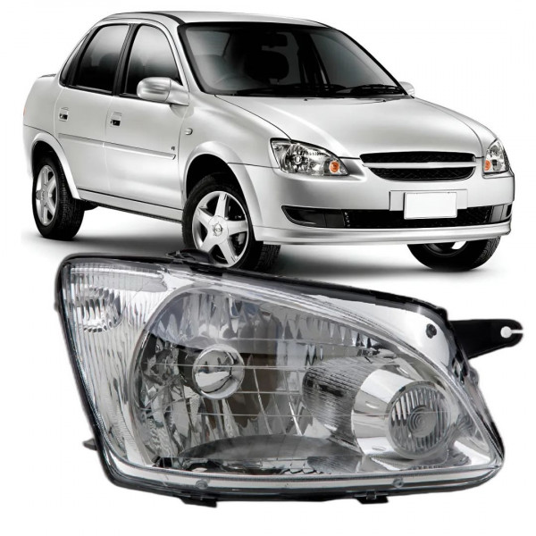 Farol Corsa Classic 2011 a 2016 Direito