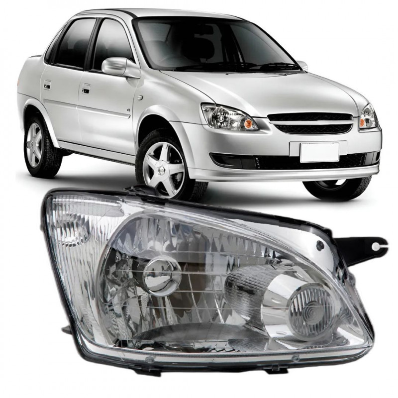 Farol Corsa Classic 2011 a 2016 Direito