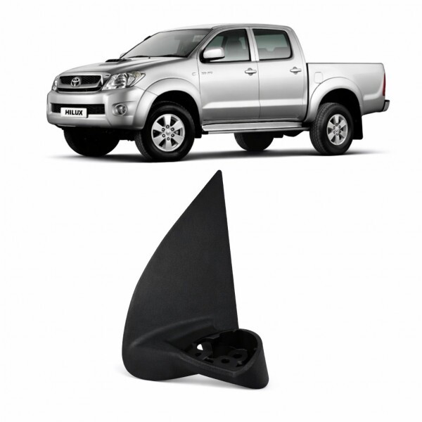 Pé do Retrovisor Hilux 2005 a 2016 Esquerdo