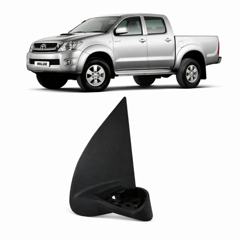 Pé do Retrovisor Hilux 2005 a 2016 Esquerdo