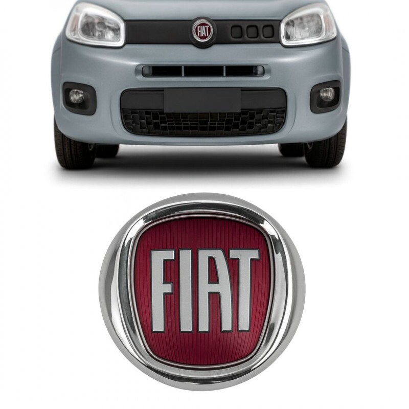 Emblema Grade Frontal e Porta-mala Uno Palio 2008 Siena Strada 2008 a 2016 Médio 85x85x6MM Emblema Grade Frontal e Porta-mala Uno Palio 2008 Siena Strada 2008 a 2016 Médio 85x85x6MM