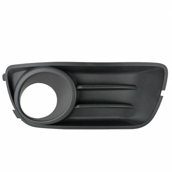 Moldura Farol de Milha Palio F2 2010 a 2017 Direito Cinza Com Furo