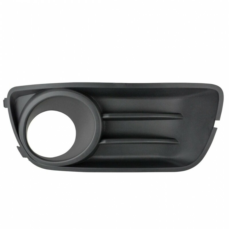 Moldura Farol de Milha Palio F2 2010 a 2017 Direito Cinza Com Furo