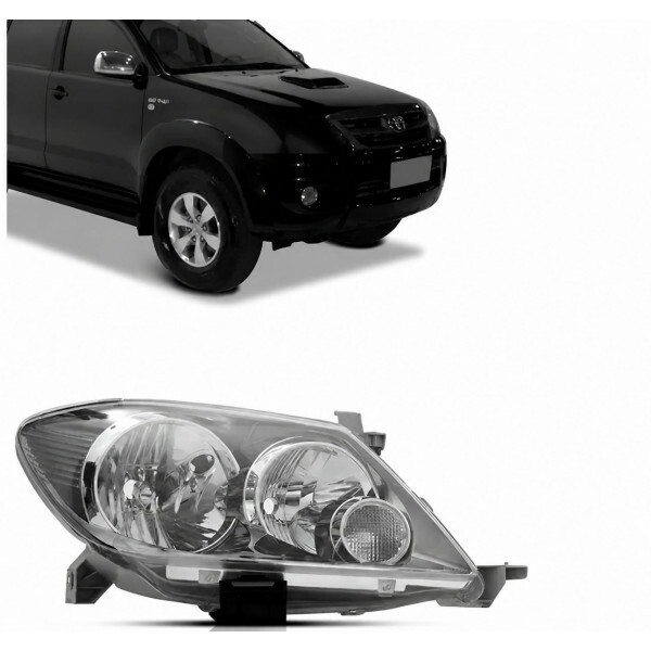Farol Hilux Sw4 2005 a 2008 Direito Manual (CromoOnix)