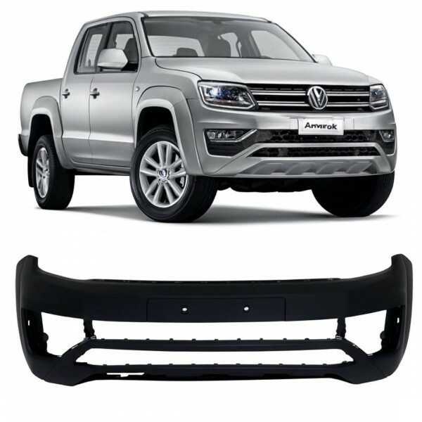Para Choque Amarok 2017 a 2024 Dianteiro Furo Farol de Milha