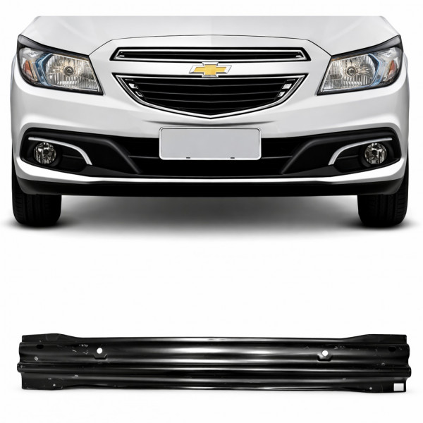 Alma Aço Para-choque Dianteiro Onix 2013 a 2016 Com Suporte