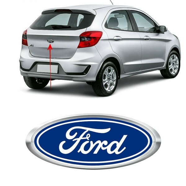 Emblema Mala Logo Ford Ka 2008 a 2013 Fiesta Amazon 2002 a 2013 New Fiesta 2014 a 2020