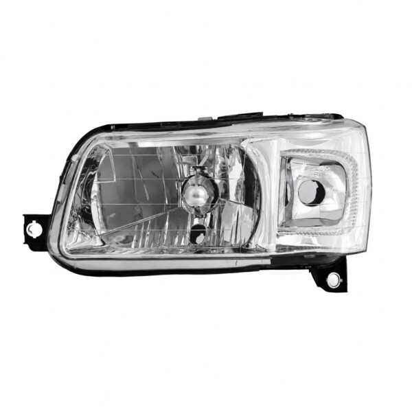 Farol Uno 2004 a 2013 Esquerdo Cromado RF