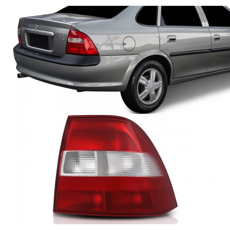 Lanterna Traseira Vectra 1997 a 1999 Esquerdo Bicolor