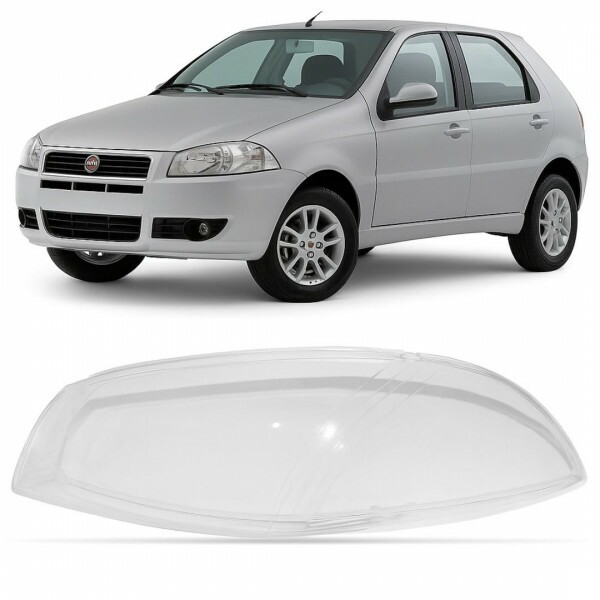 Lente do Farol Palio 2008 a 2013  Esquerdo (Reta)