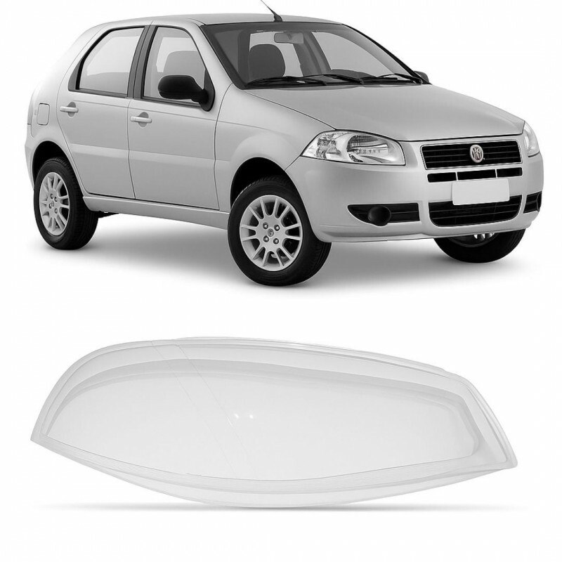 Lente do Farol Palio 2008 a 2013 Direito (Reta)