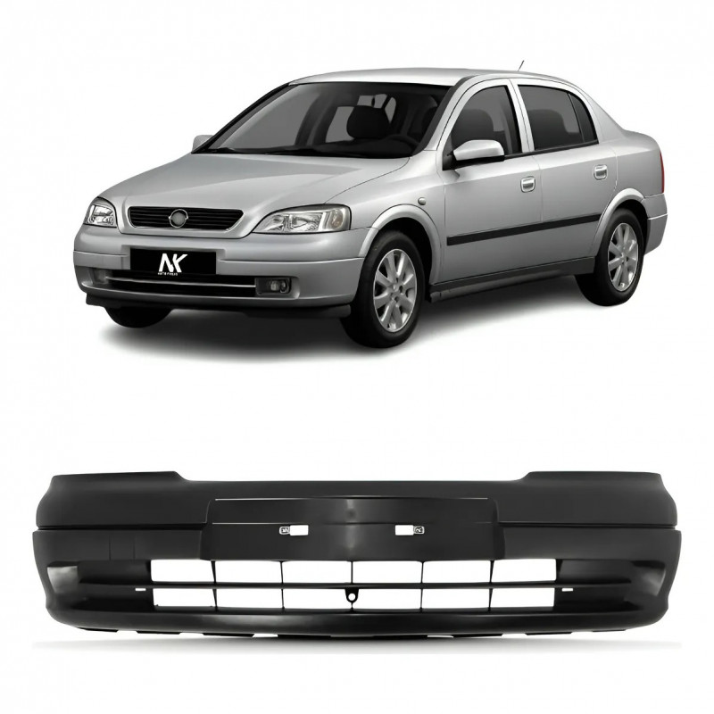 Para-choque Dianteiro Astra 1999 a 2002 Preto Liso