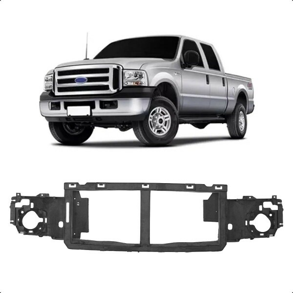 Painel Grade F250 2006 a 2019 Plástico Frontal Dianteiro Painel Grade F250 2006 a 2019 Plástico Frontal Dianteiro