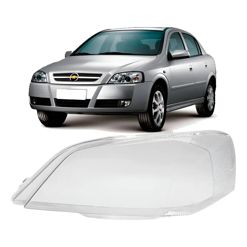 Lente do Farol Astra 2003 a 2012 Esquerdo (Robocop)