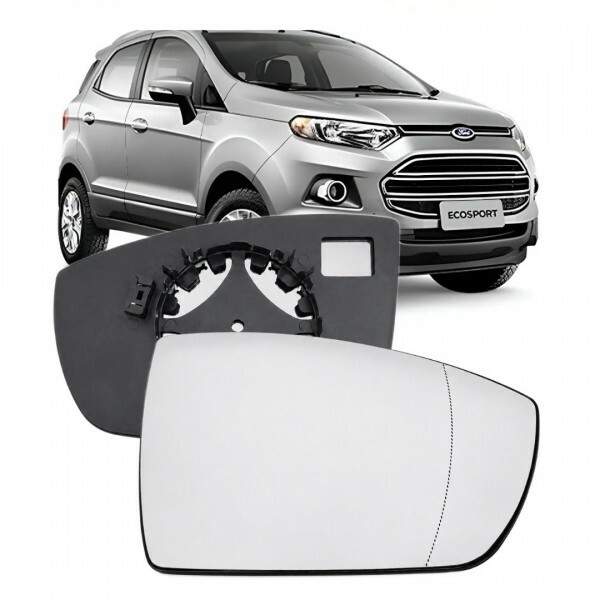 Lente do Retrovisor Ecosport 2013 a 2021 Direito Com Suporte Lente do Retrovisor Ecosport 2013 a 2021 Direito Com Suporte