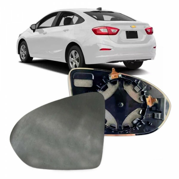 Lente Retrovisor Cruze 2017 a 2023 Esquerdo