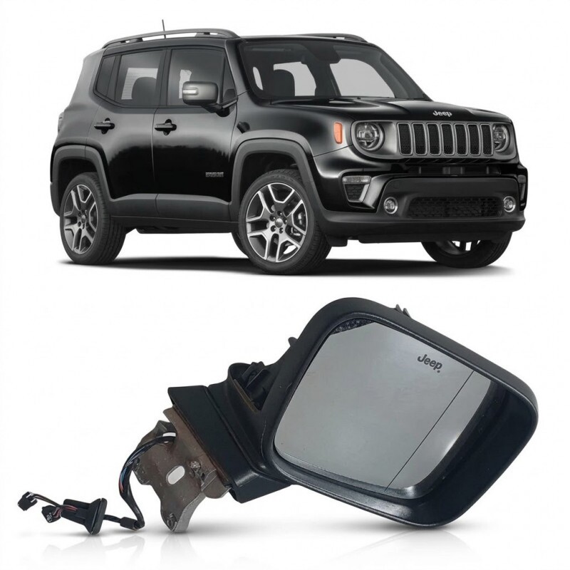 Retrovisor Renegade 2015 a 2023 Direito Elétrico Retrovisor Renegade 2015 a 2023 Direito Elétrico
