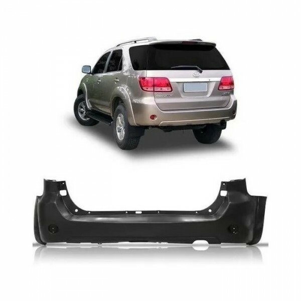 Para Choque Hilux SW4 2005 a 2011 Traseiro Sem furo Sensor