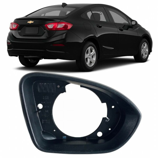 Aro Externo Retrovisor Cruze 2019 a 2022 Direito Aro Externo Retrovisor Cruze 2019 a 2022 Direito