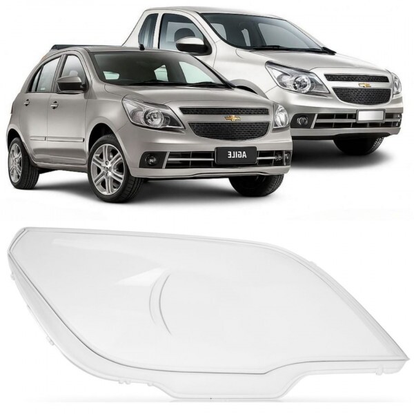 Lente do Farol Agile 2009 a 2014 Montana 2011 a 2021 Lado Direito