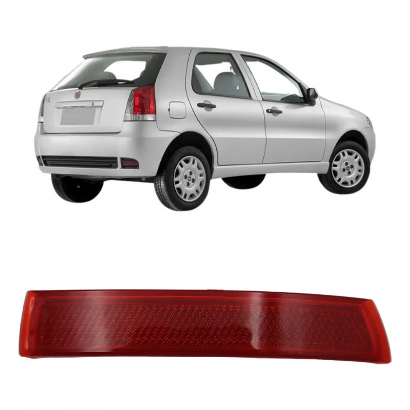 Refletor Para-choque Traseiro Palio 2004 a 2015 Zoião Direito Refletor Para-choque Traseiro Palio 2004 a 2015 Zoião Direito
