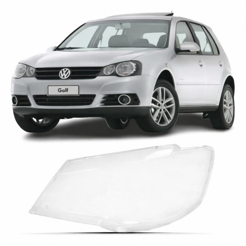 Lente do Farol Golf 2008 a 2013 Lado Esquerdo Lente do Farol Golf 2008 a 2013 Lado Esquerdo